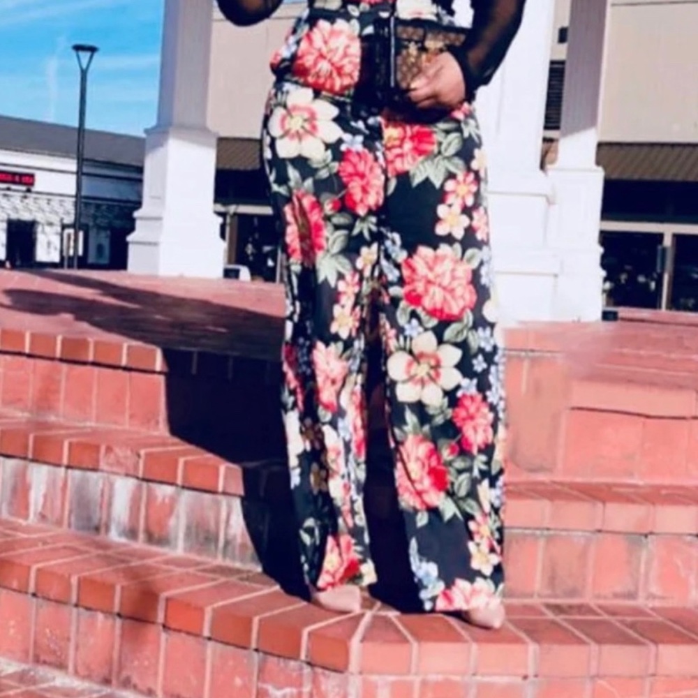 Floral Zara Pants